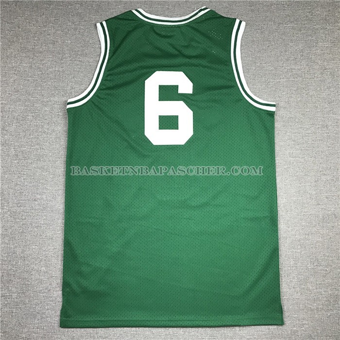 Maillot Boston Celtics Bill Russell NO 6 Hardwood Classics 1962-63 Vert